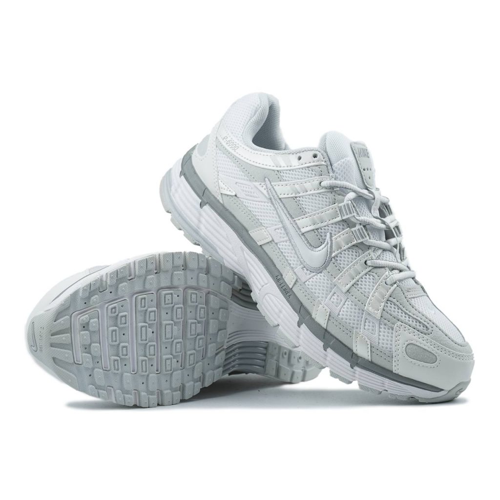 Nike P-6000 White Grey