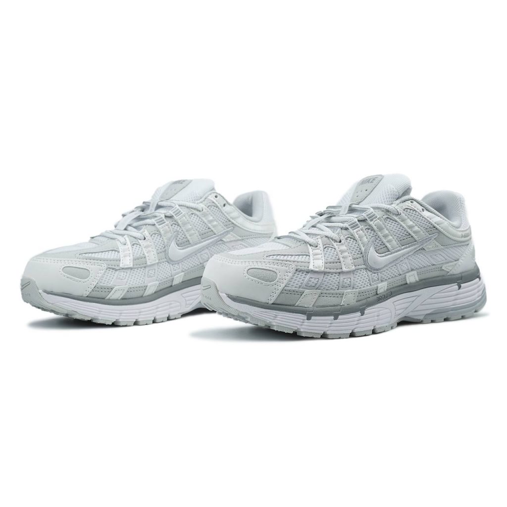 Nike P-6000 White Grey