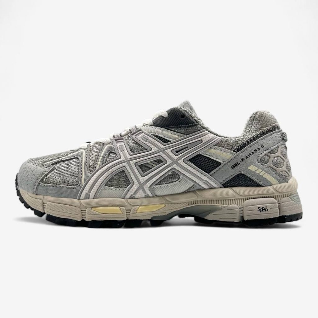 Asics Gel-Kahana 8 Silver Dark Grey