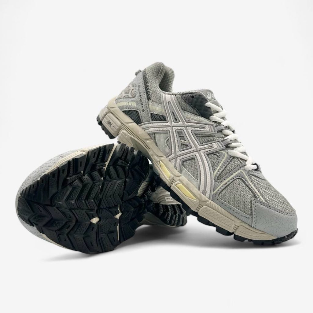 Asics Gel-Kahana 8 Silver Dark Grey