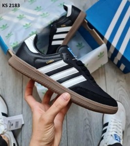 Adidas Samba Black White (чорно/білі)
