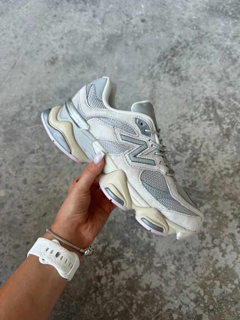 New Balance 9060 Grey Beige Pink