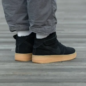 Nike Air Force  Winter Black Yellow