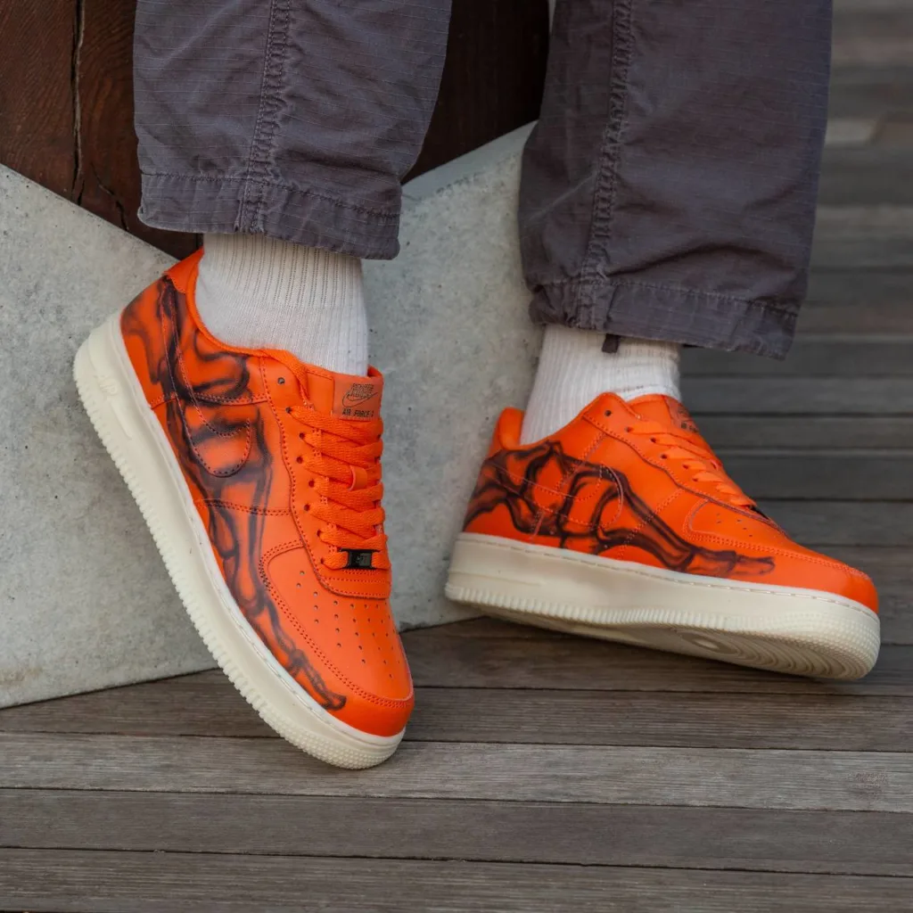 Nike Air Force Sceleton Orange