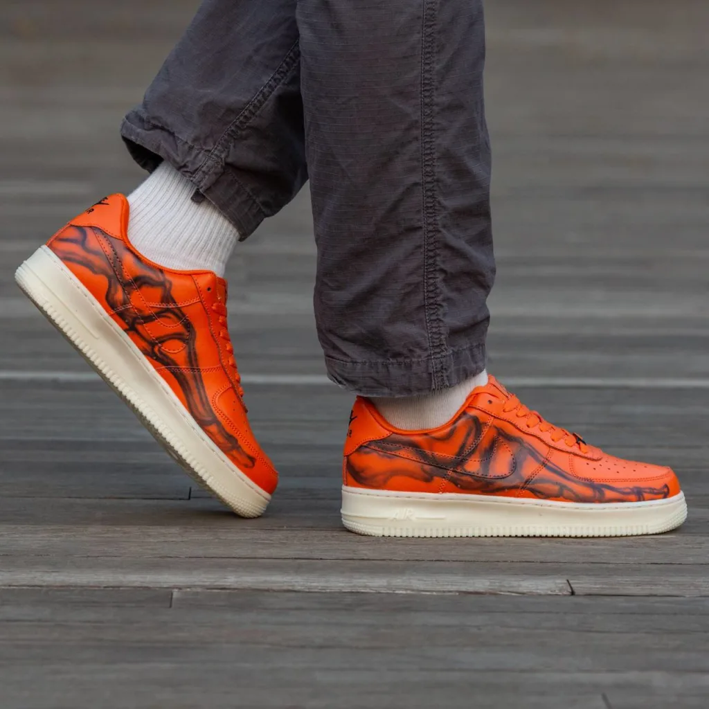 Nike Air Force Sceleton Orange