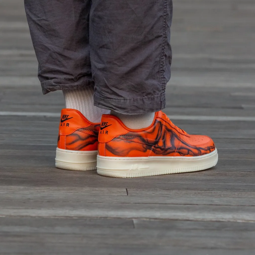 Nike Air Force Sceleton Orange