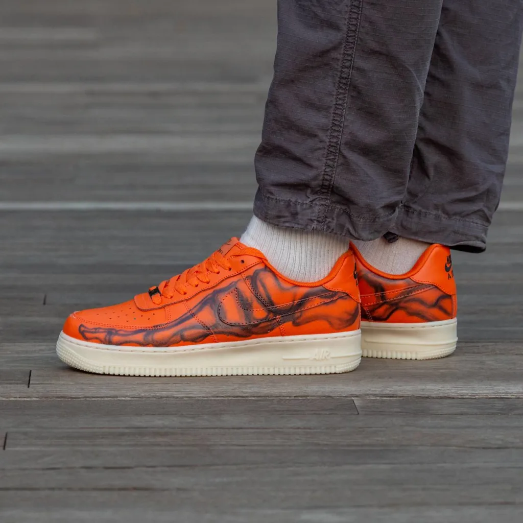 Nike Air Force Sceleton Orange