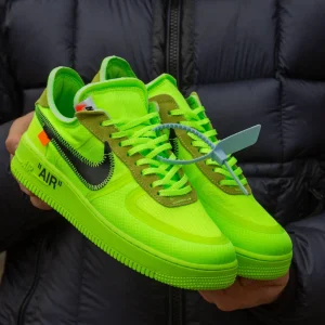 Nike Air Force x Off White  Green