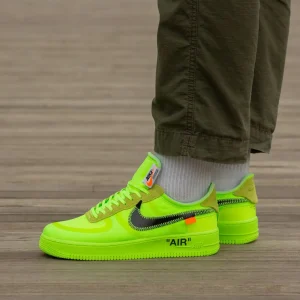 Nike Air Force x Off White  Green