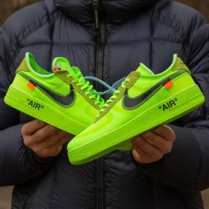 Nike Air Force x Off White  Green