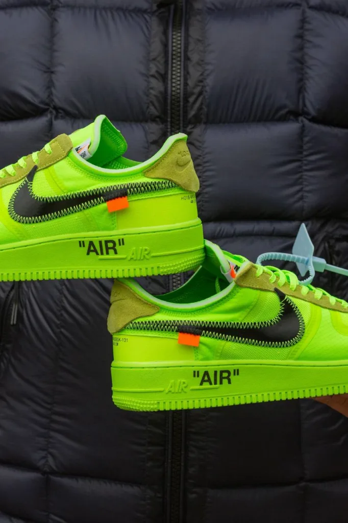 Nike Air Force x Off White  Green