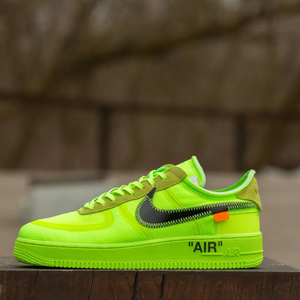 Nike Air Force x Off White  Green