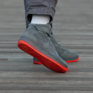 Nike Air Force  Winter Grey Red