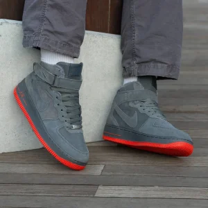 Nike Air Force  Winter Grey Red