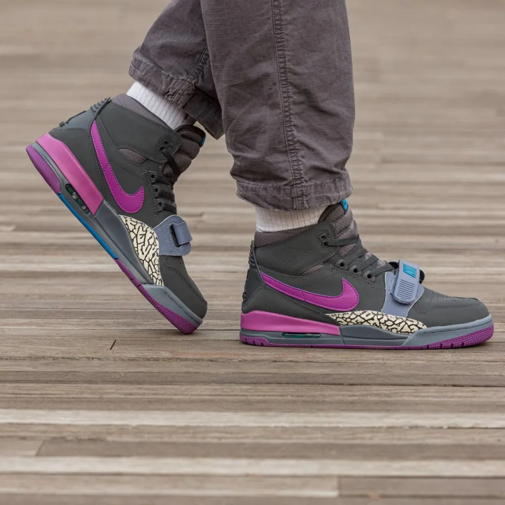 Air Jordan Legacy Black Purple