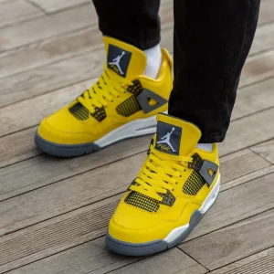 Air Jordan Retro 4 Lightning Tour Yellow