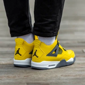 Air Jordan Retro 4 Lightning Tour Yellow