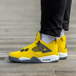 Air Jordan Retro 4 Lightning Tour Yellow