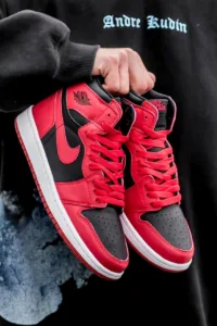 Air Jordan Retro 1 Black Red