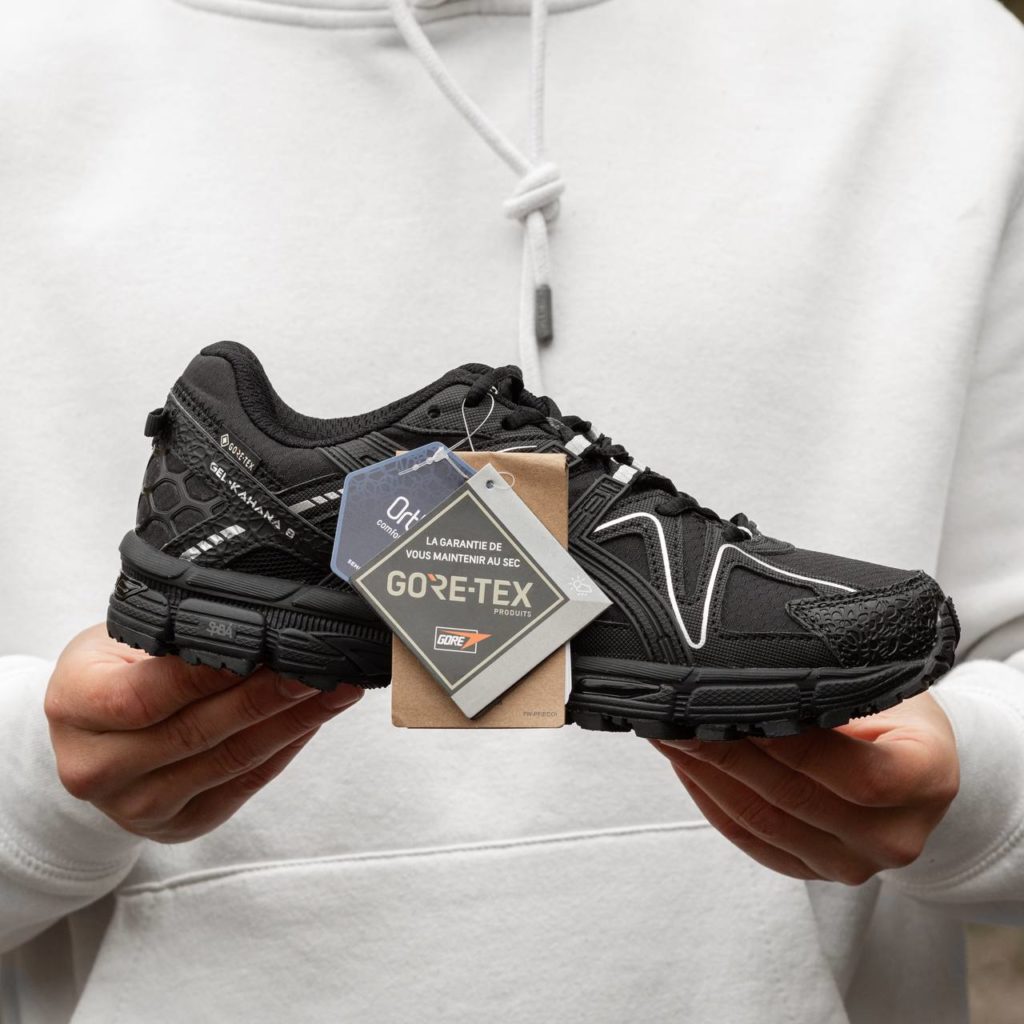 Asics Gel-Kahana 8 GORE-TEX Black White