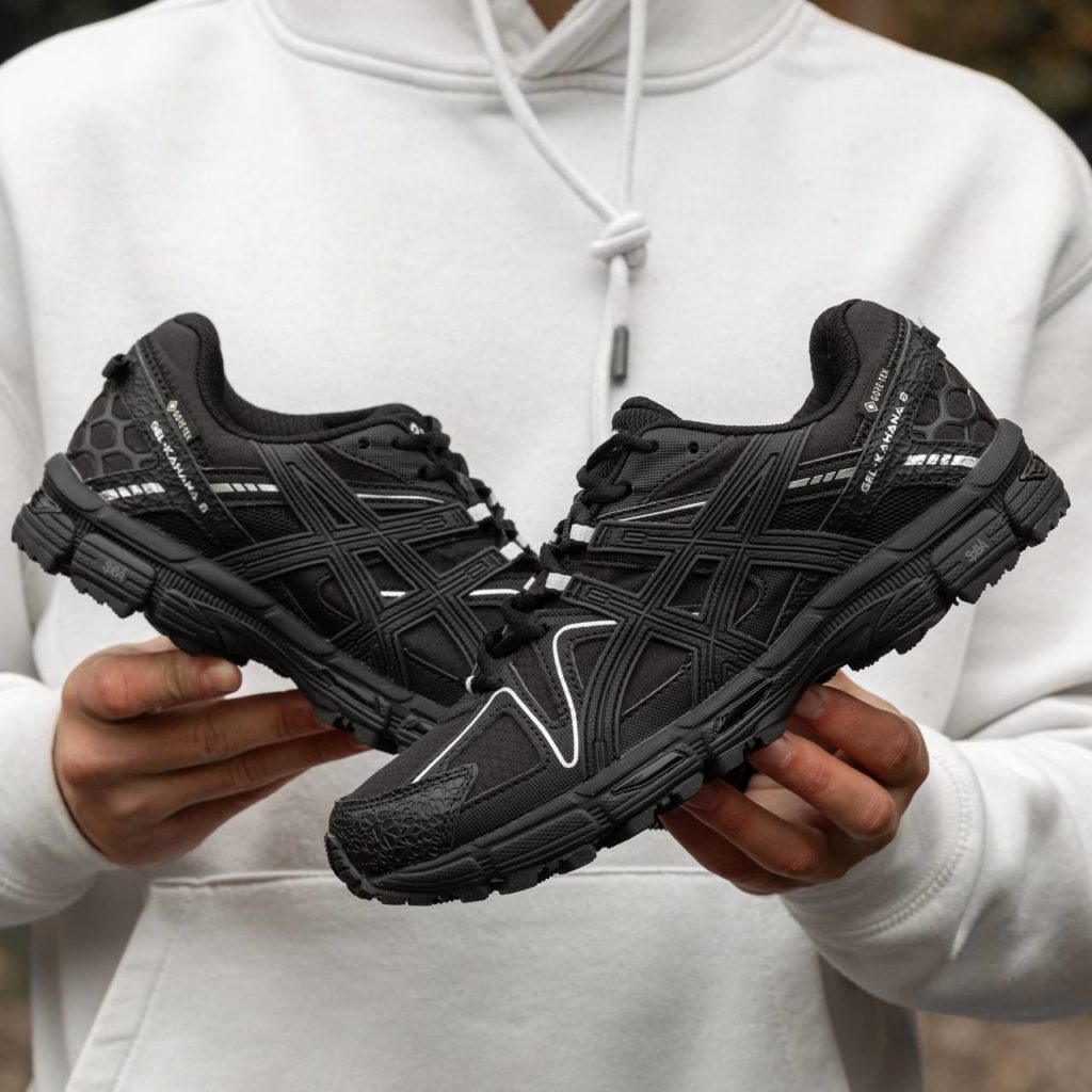 Asics Gel-Kahana 8 GORE-TEX Black White