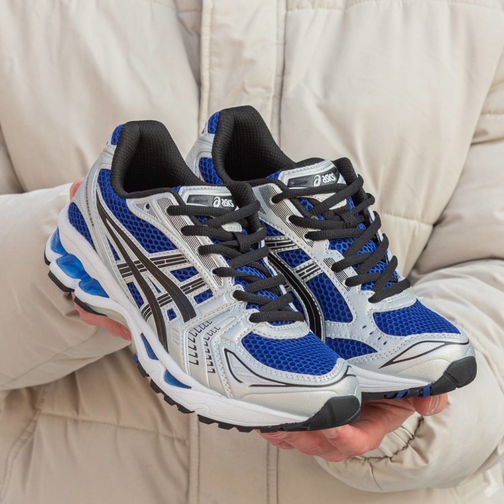 Asics Kayano 14  White Blue