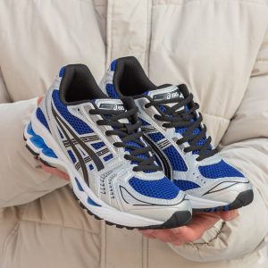 Asics Kayano 14  White Blue