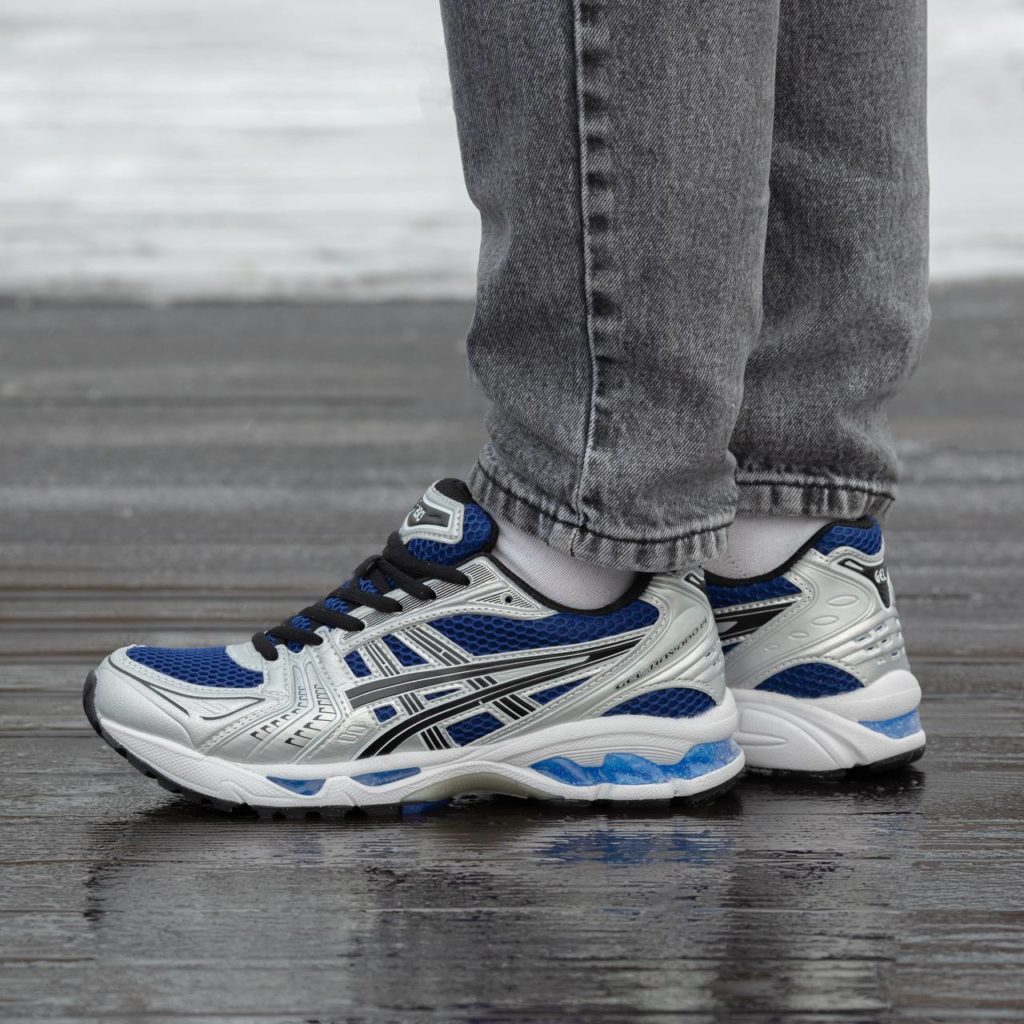 Asics Kayano 14  White Blue