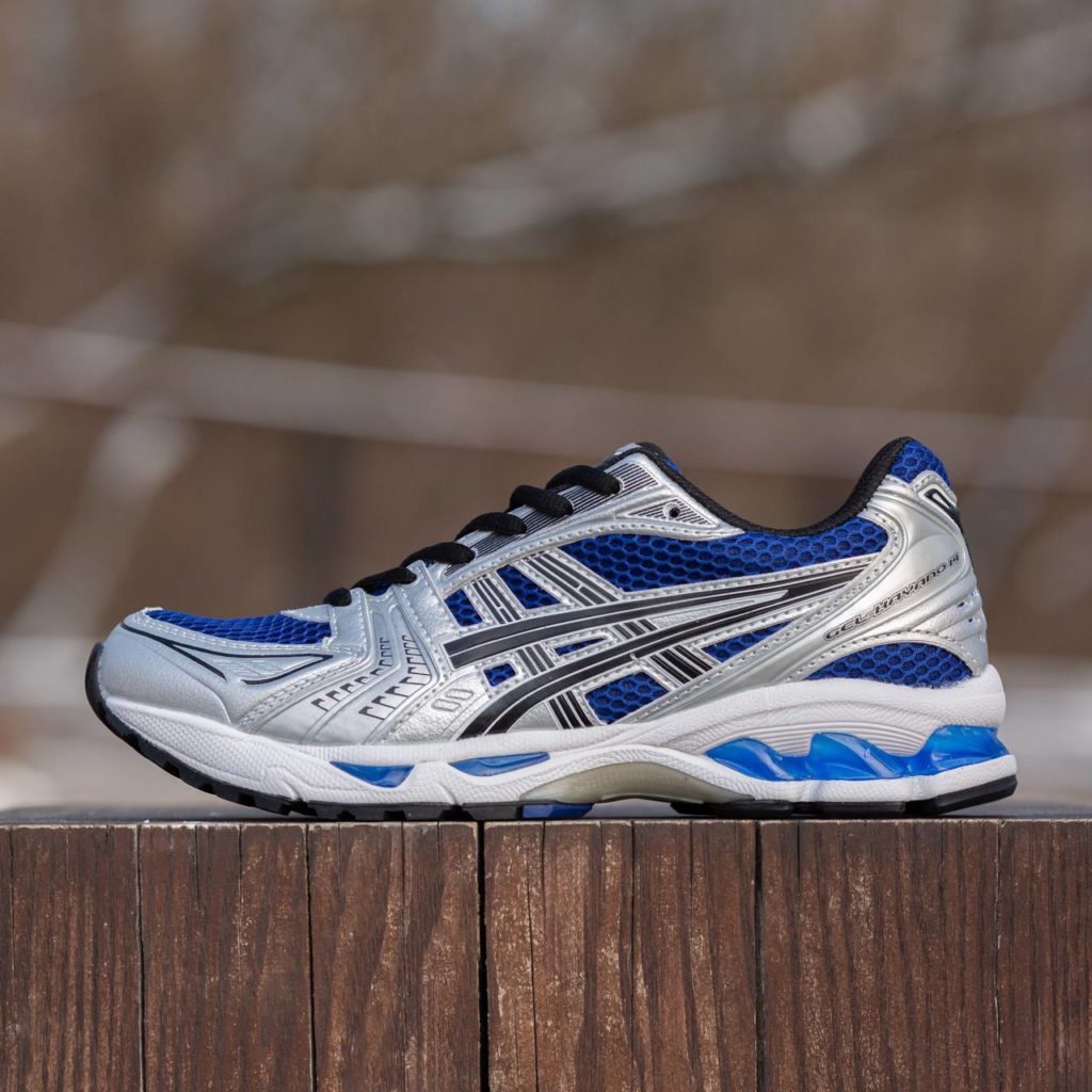Asics Kayano 14  White Blue