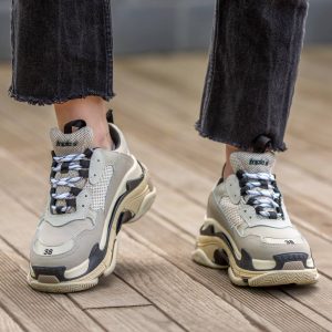 Balenciaga Triple S Beige Black