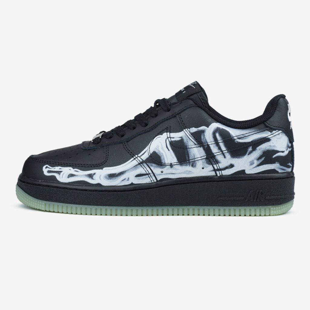 Nike Air Force 1 Low Skeleton Black