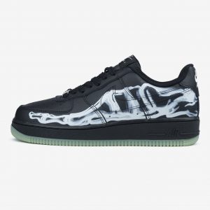 Nike Air Force 1 Low Skeleton Black