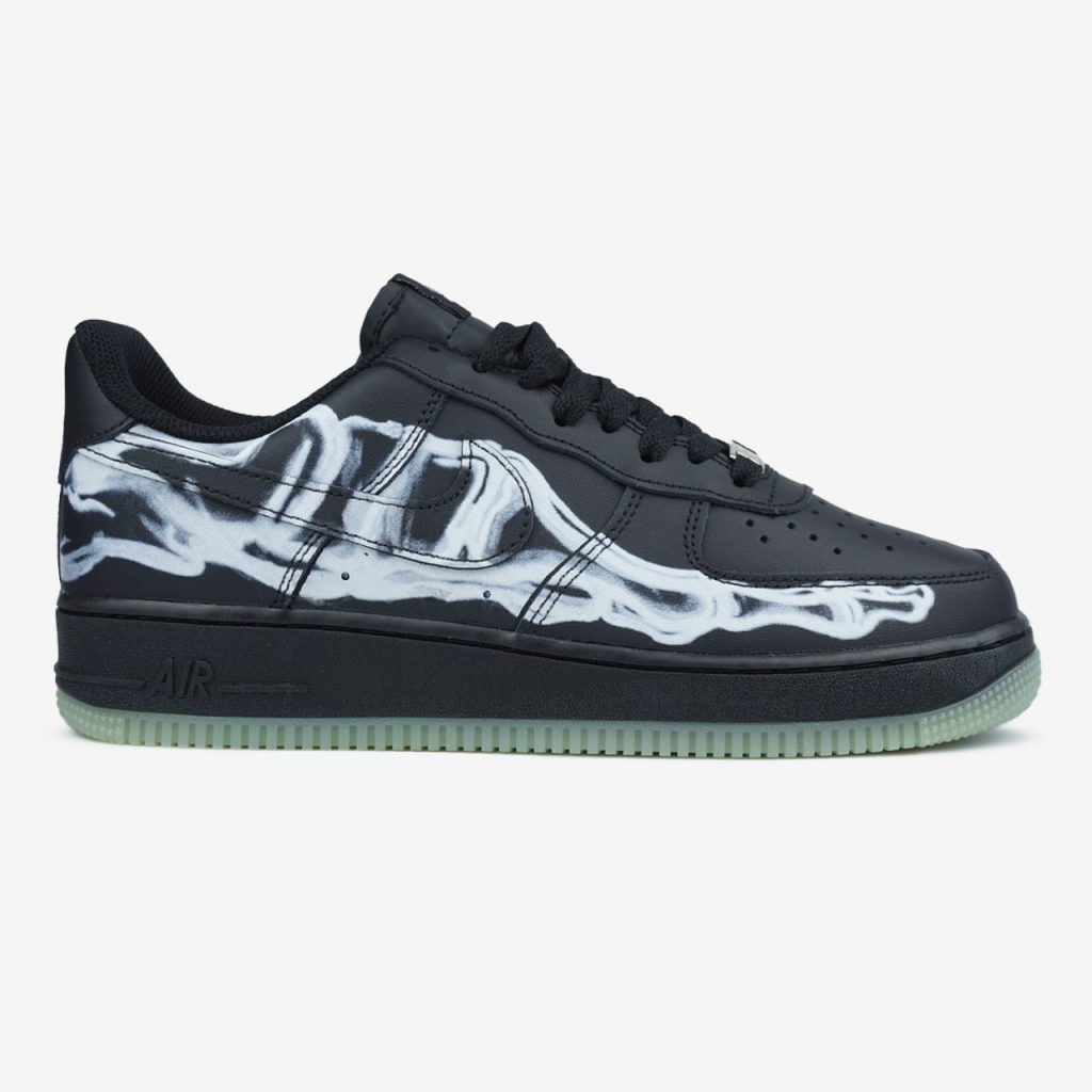 Nike Air Force 1 Low Skeleton Black