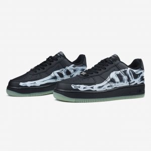 Nike Air Force 1 Low Skeleton Black
