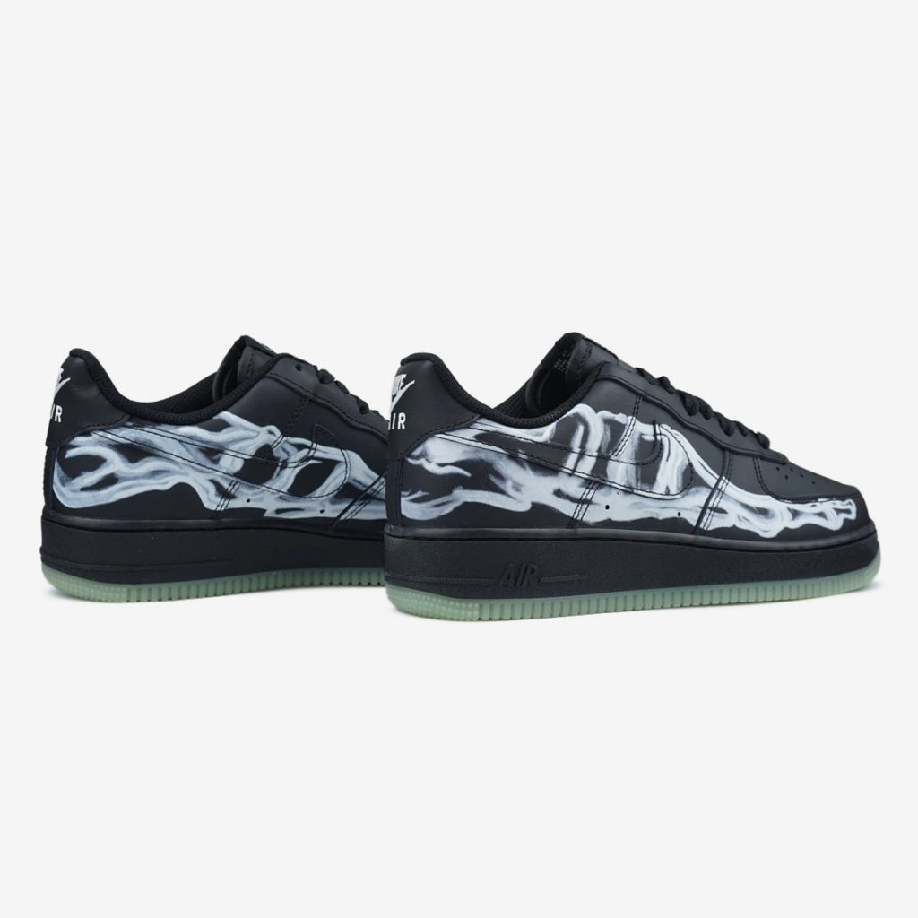 Nike Air Force 1 Low Skeleton Black