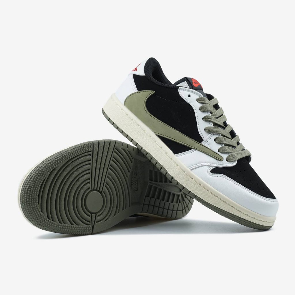 Air Jordan Retro 1 Low x Travis Scott OG  Olive