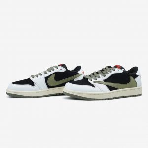 Air Jordan Retro 1 Low x Travis Scott OG  Olive