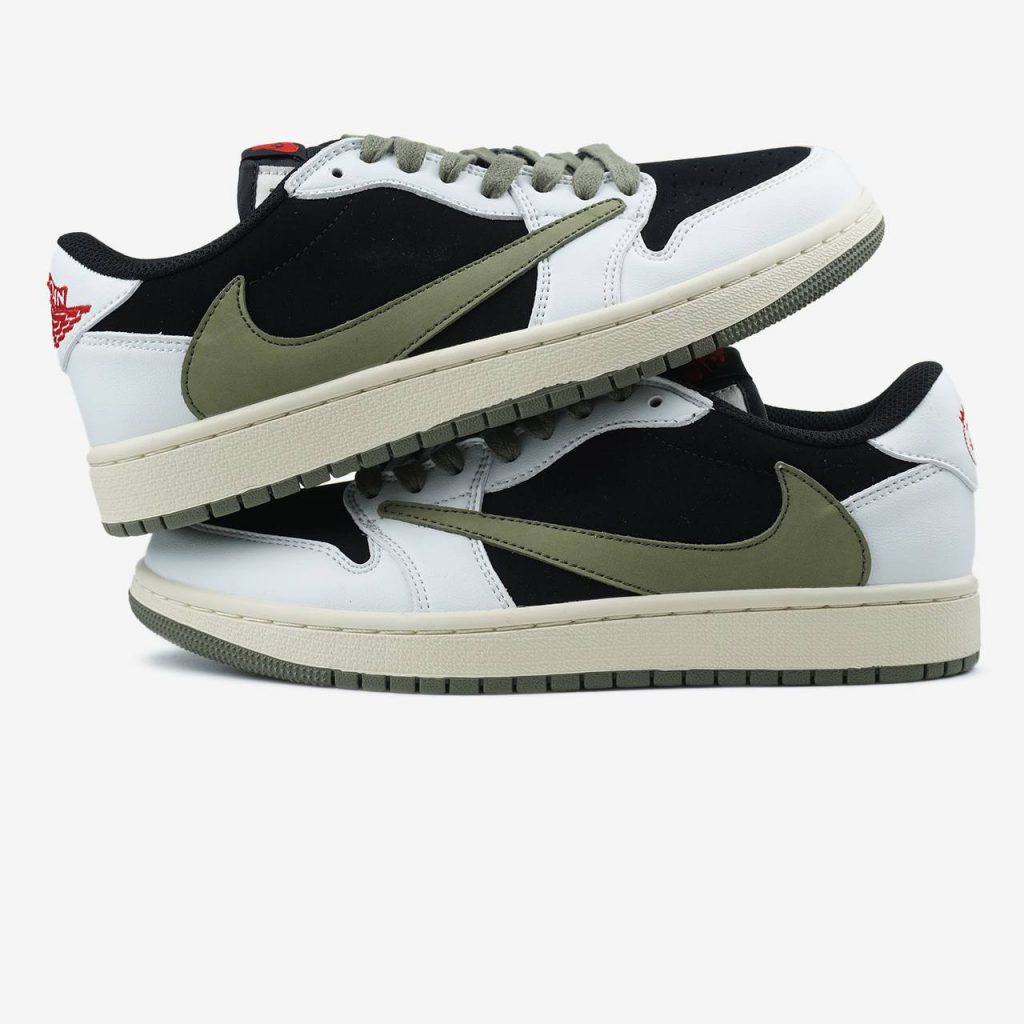 Air Jordan Retro 1 Low x Travis Scott OG  Olive