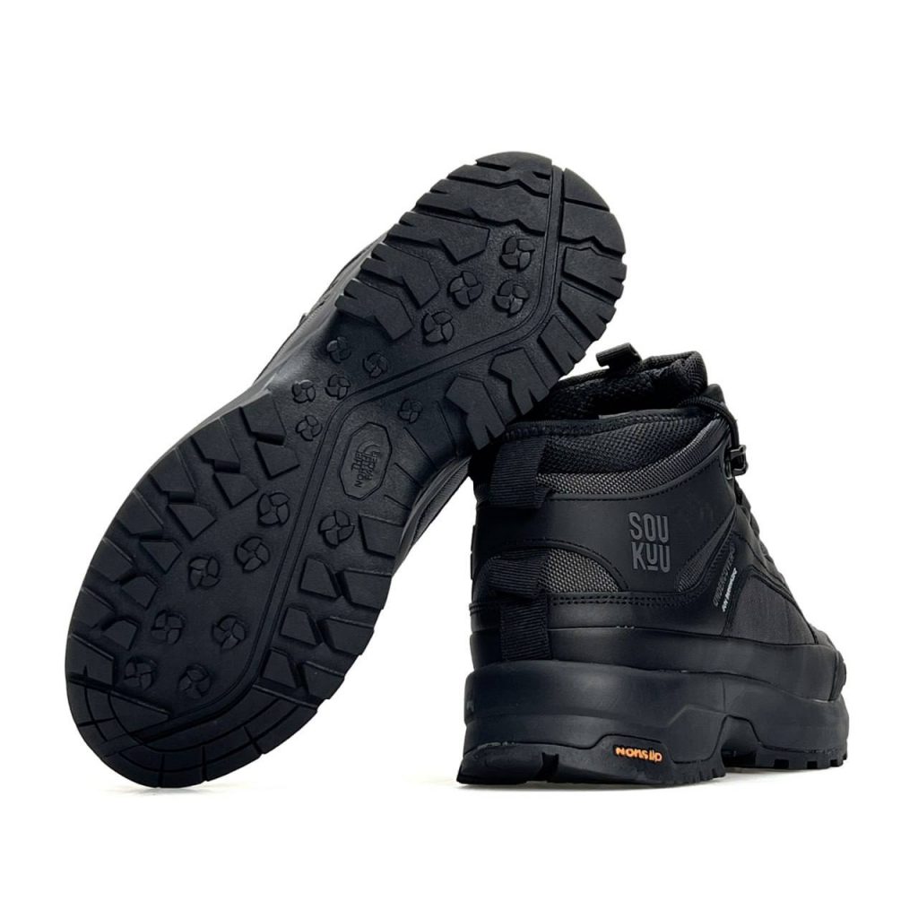 The North Face x SOUKUU Glenclyffe Fur Black Dark Grey