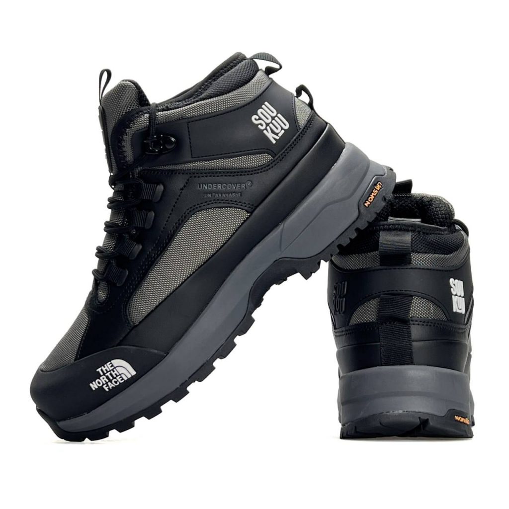 The North Face x SOUKUU Glenclyffe Fur Grey Black