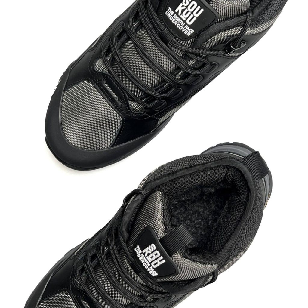 The North Face x SOUKUU Glenclyffe Fur Grey Black