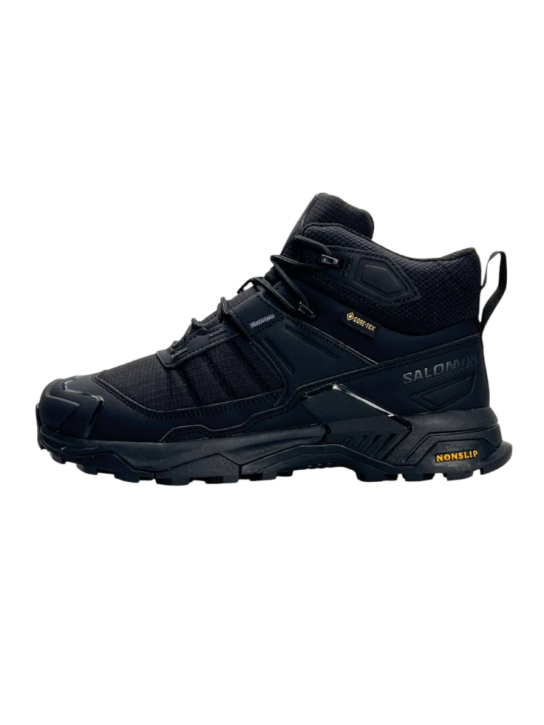 Salomon X Ultra 4 Mid Fur All Black