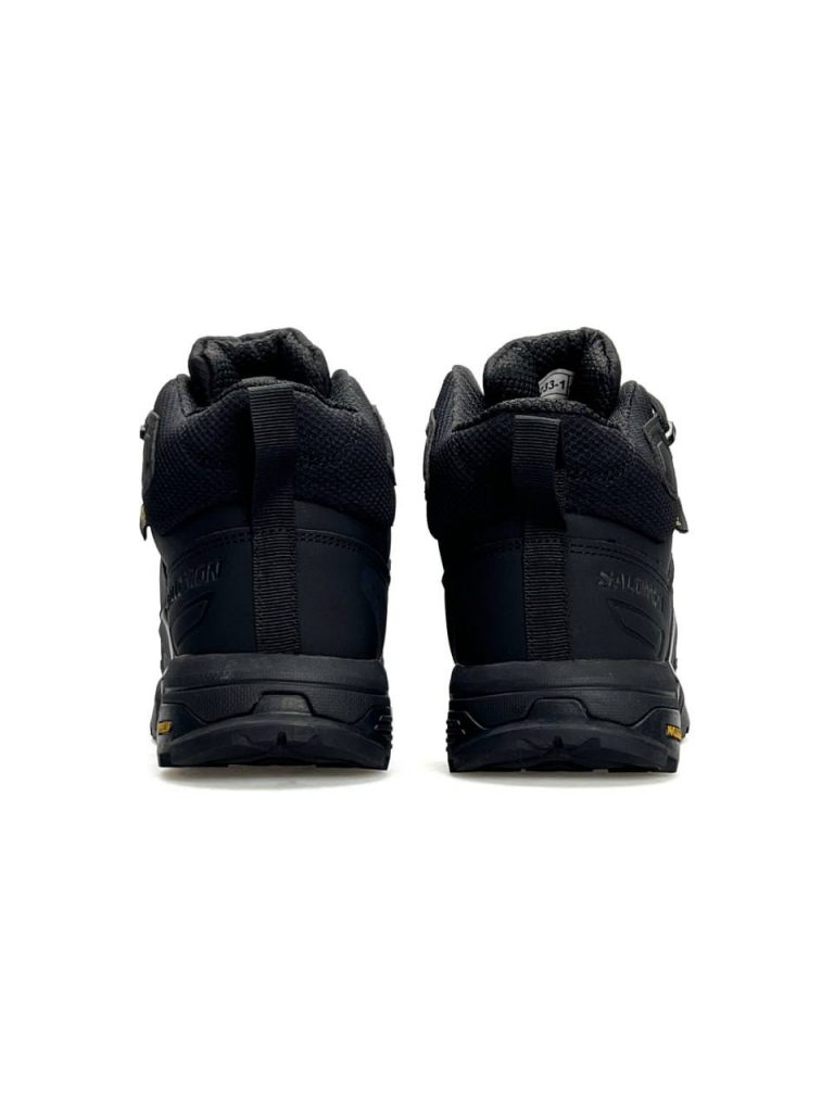 Salomon X Ultra 4 Mid Fur All Black