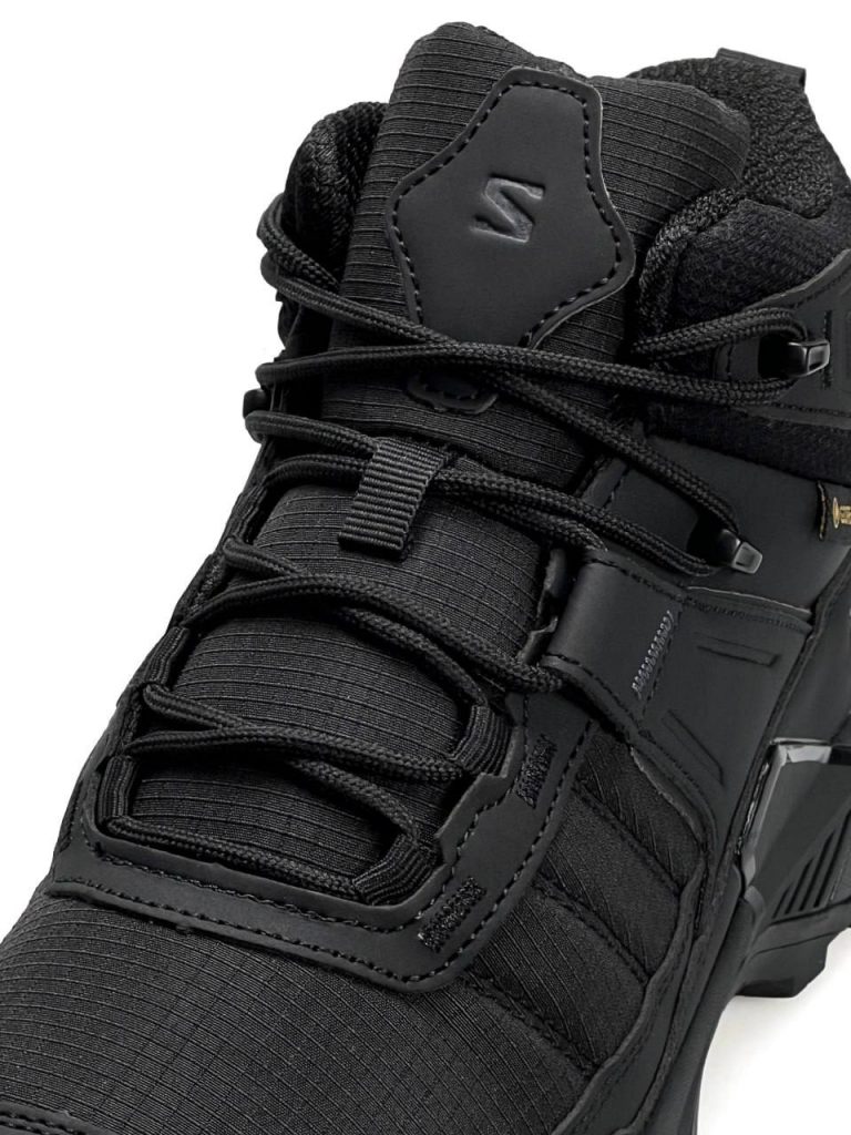 Salomon X Ultra 4 Mid Fur All Black