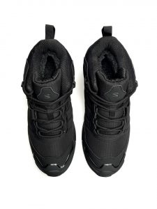 Salomon X Ultra 4 Mid Fur All Black