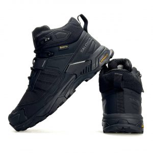 Salomon X Ultra 4 Mid Fur All Black