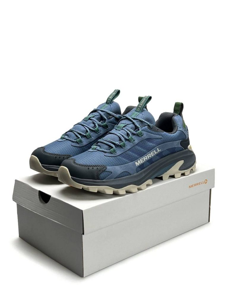 Merrell Moab Speed 2 GTX Navy Grey Beige