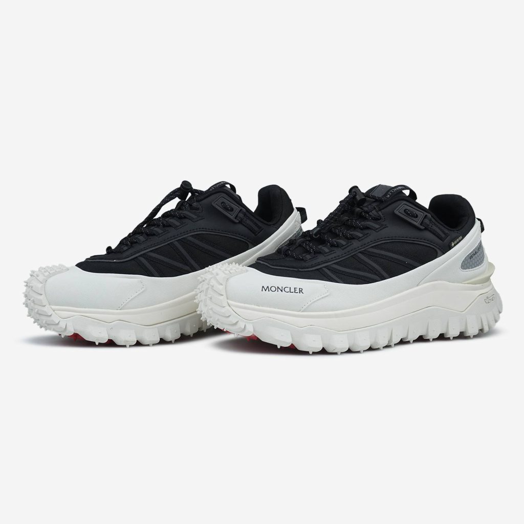 Moncler Trailgrip White Black GORE-TEX