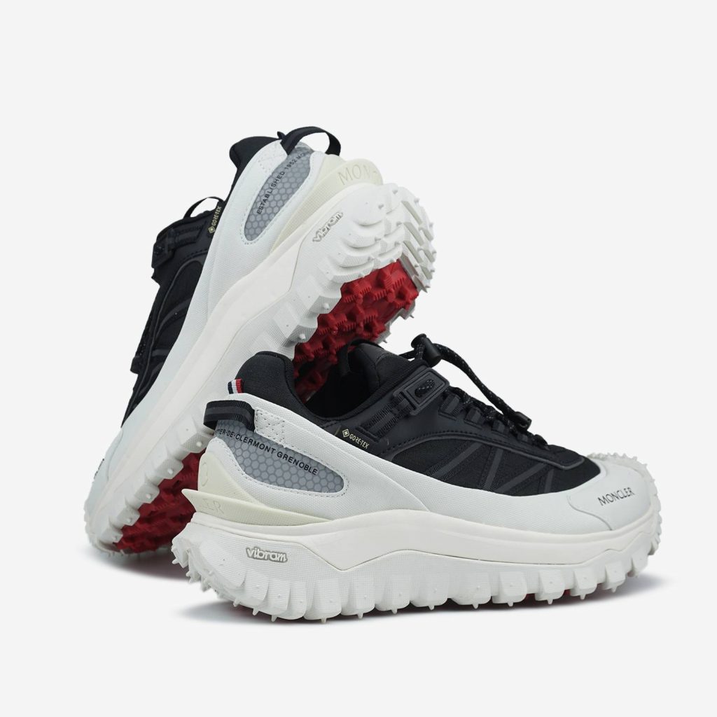 Moncler Trailgrip White Black GORE-TEX