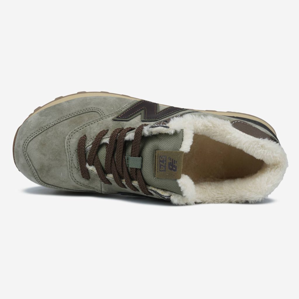 New Balance 574 Grey Brown Khaki